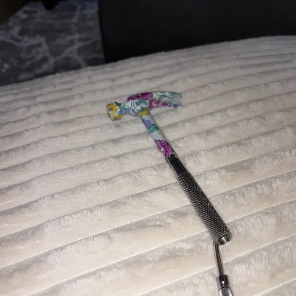 Floral Hammer with attachments, 1 Screwdriver, and mini plyers
